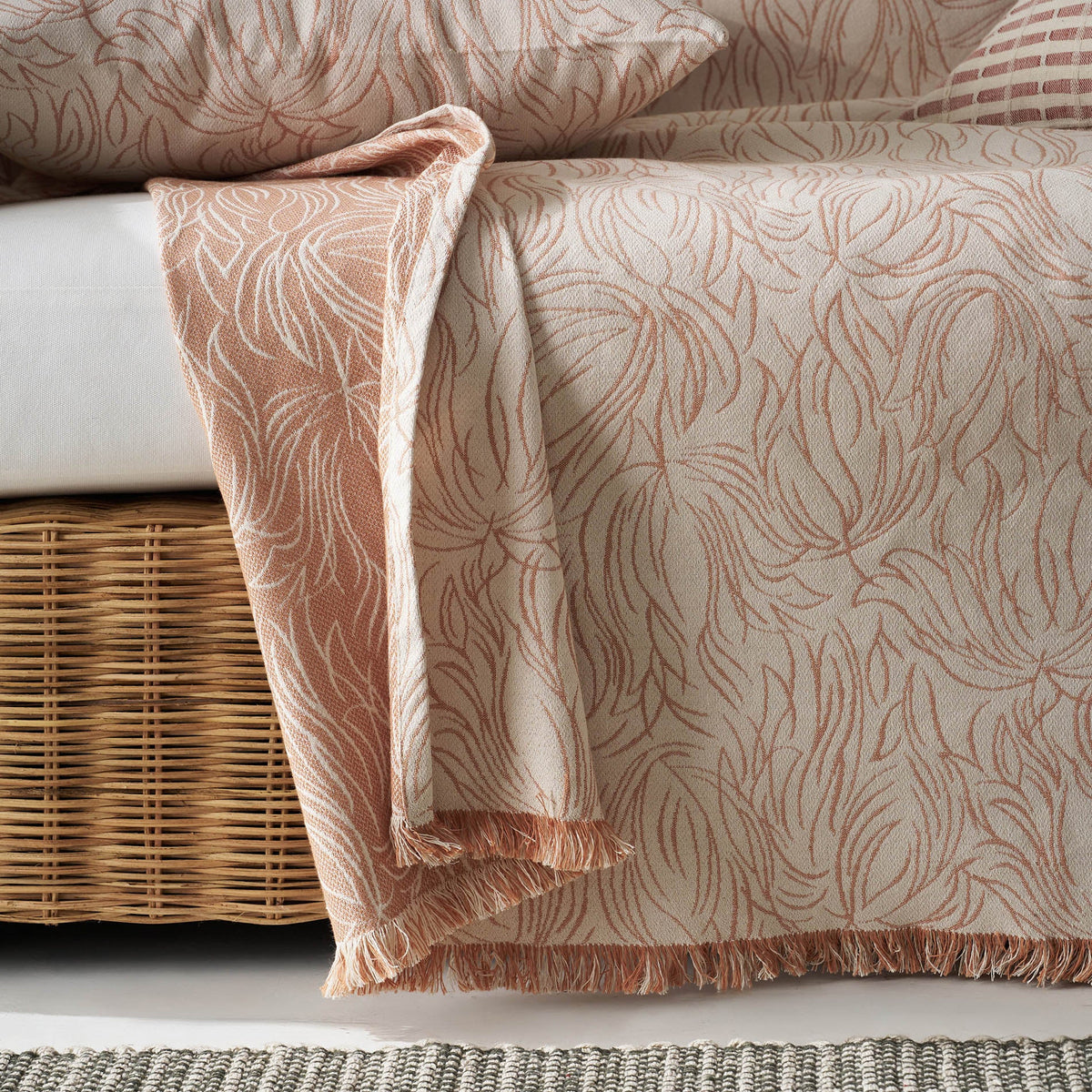 sofa throw Delia Dusted Clay 563/03