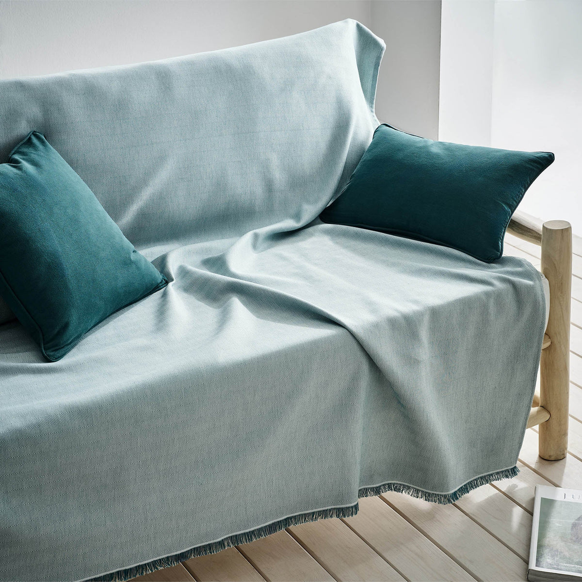Pillowcase 30x50cm Valerie Viridian Green 381