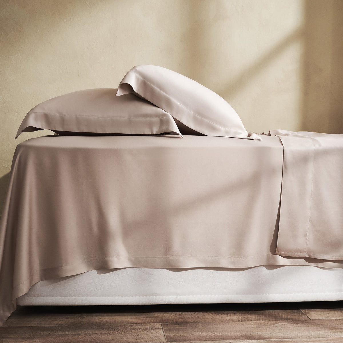 Queen Size Sheet 245x270cm Sentia Beige 305/06