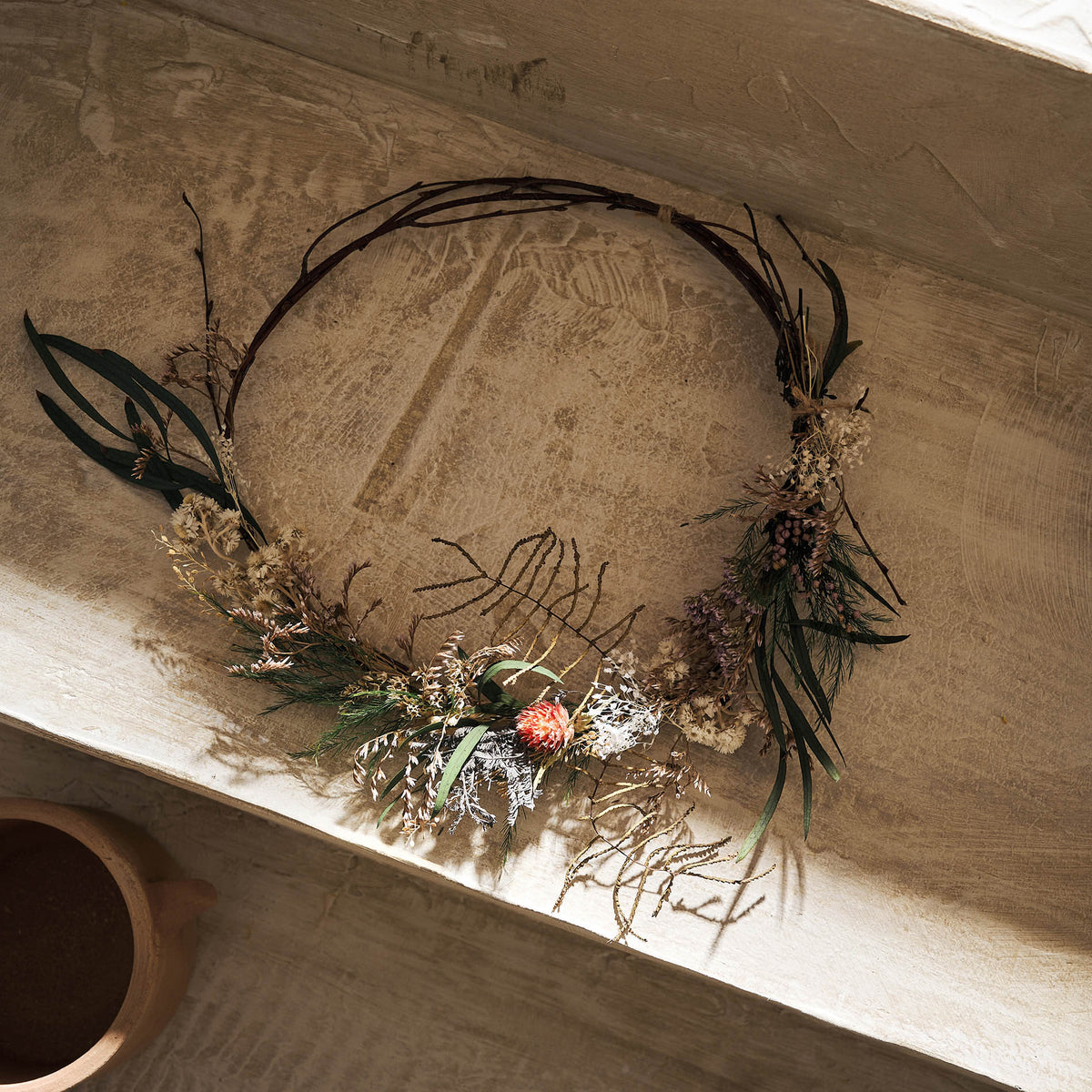 Dried Dream Wreath 126