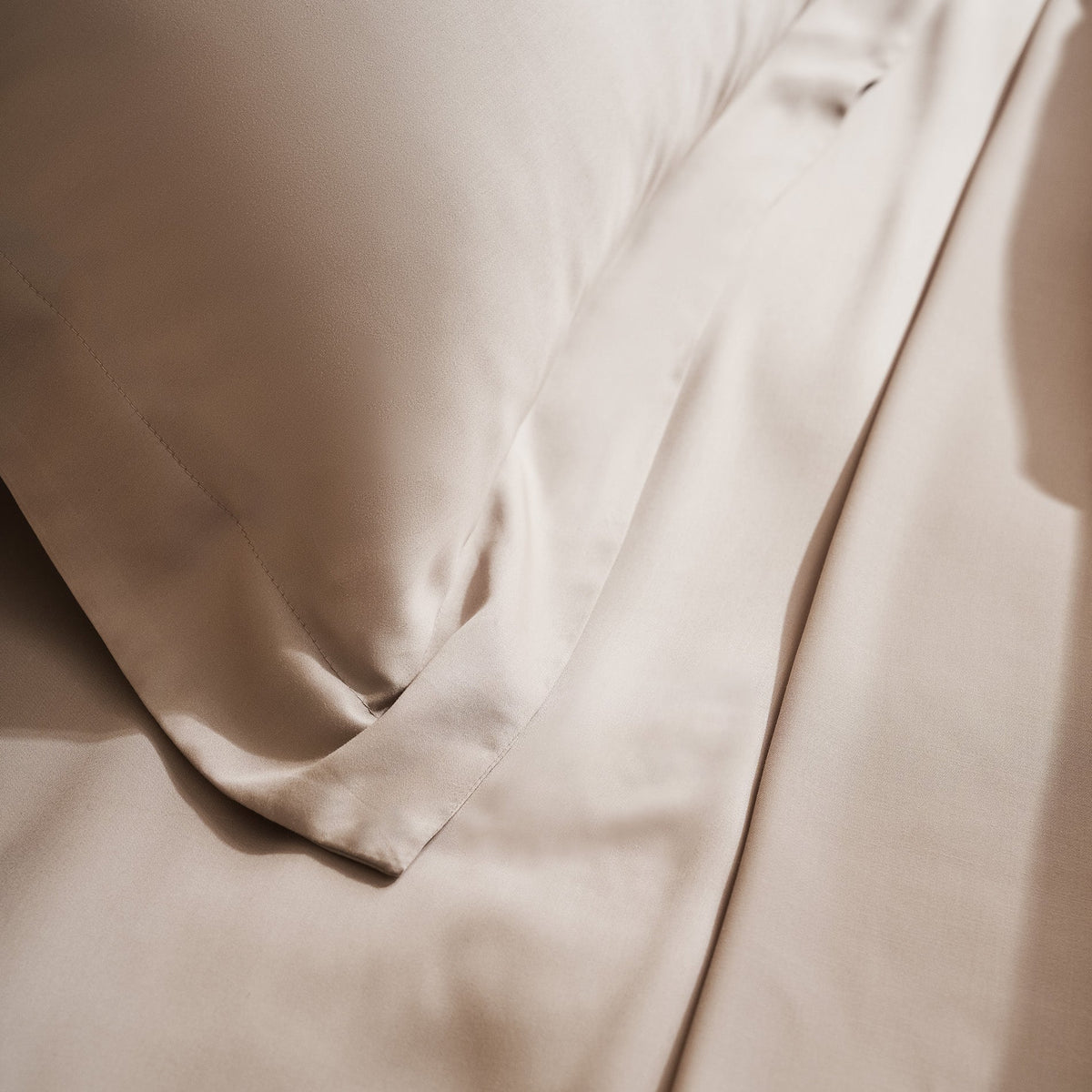 Pillowcases pair 51x72cm Sentia Beige 305/06