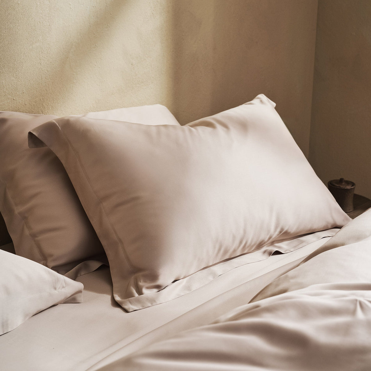 Pillowcases pair 51x72cm Sentia Beige 305/06