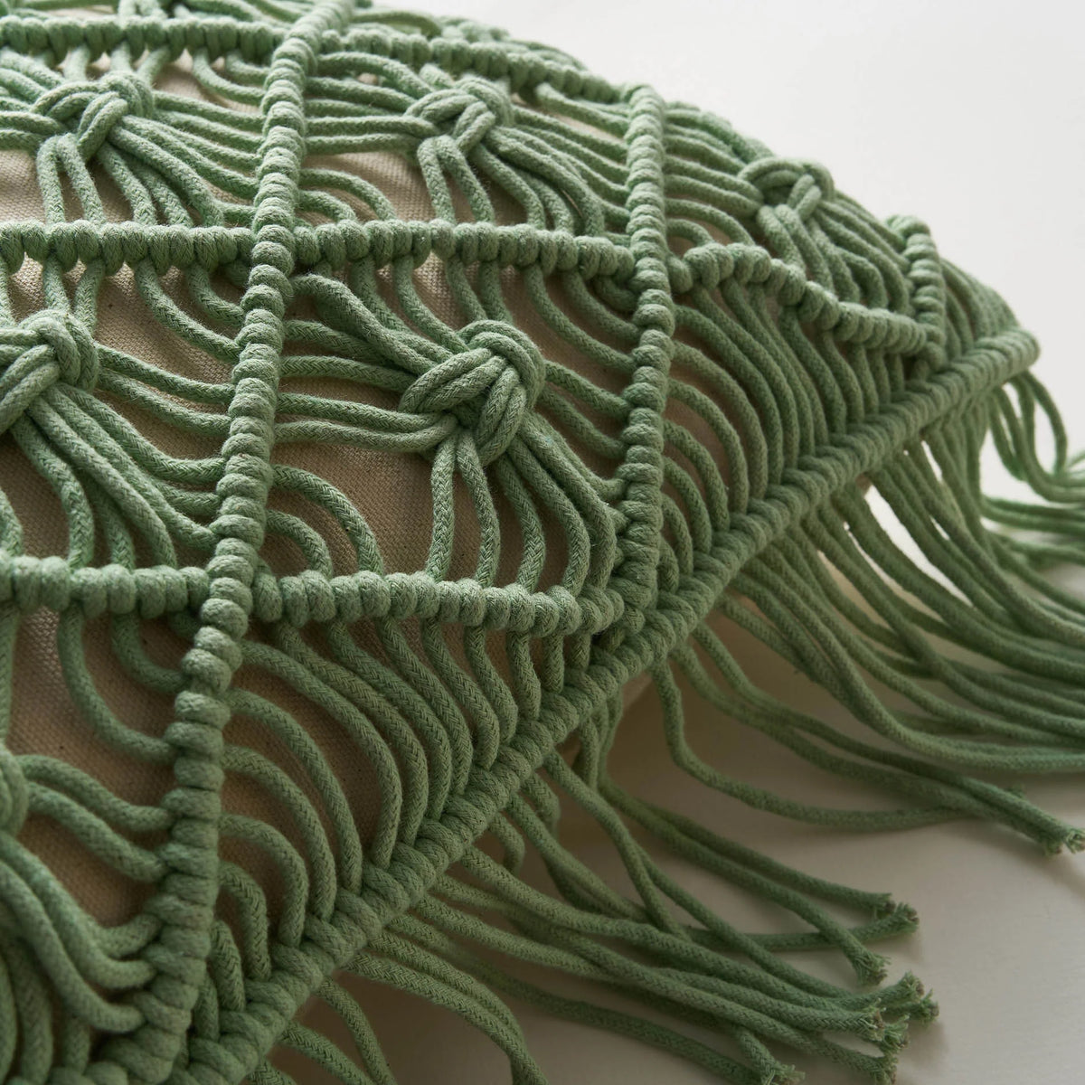Μαξιλαροθήκη 43x43cm Natural Fog Green 196/18