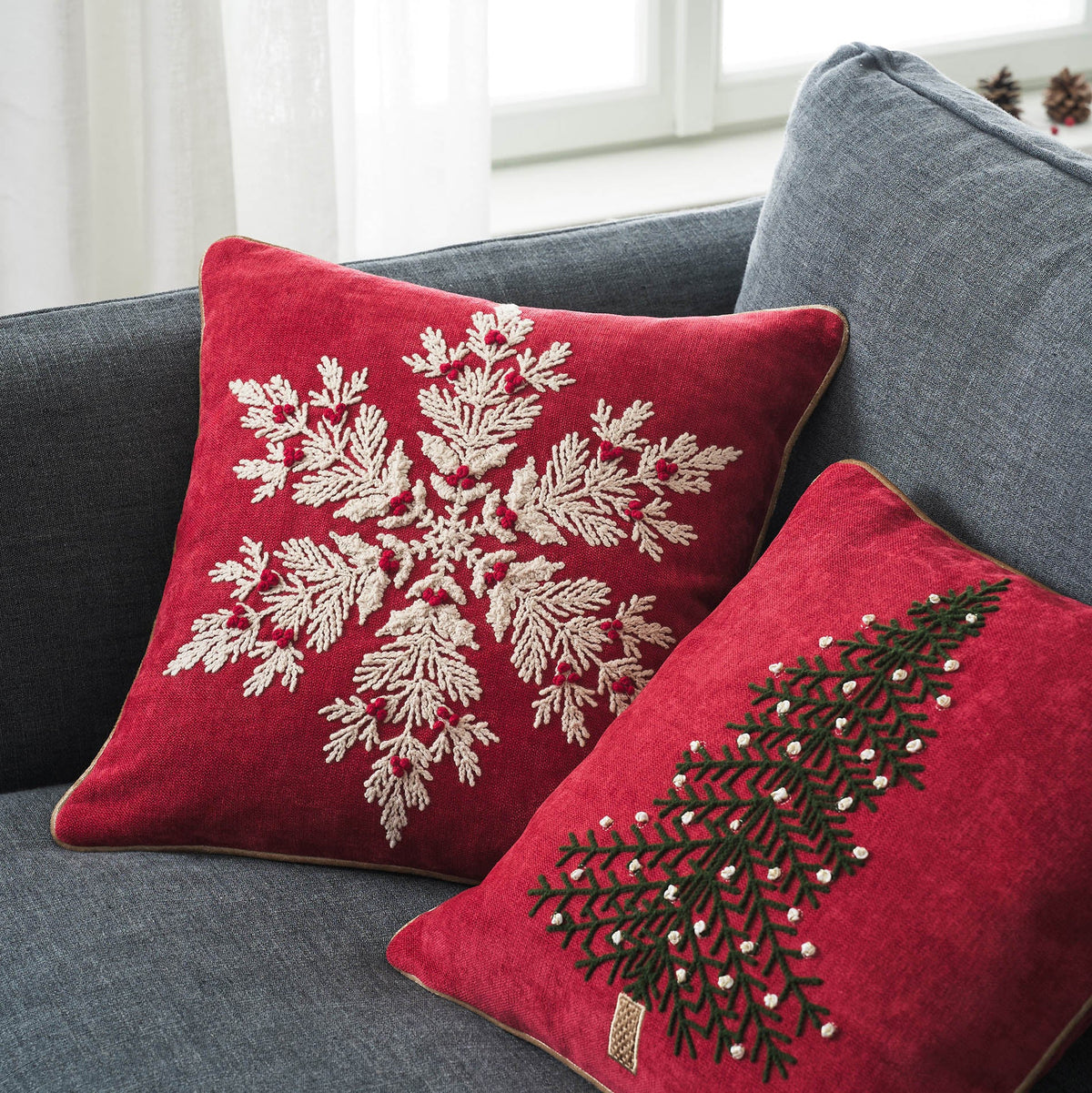 Pillowcase 43x43cm Xmas 350