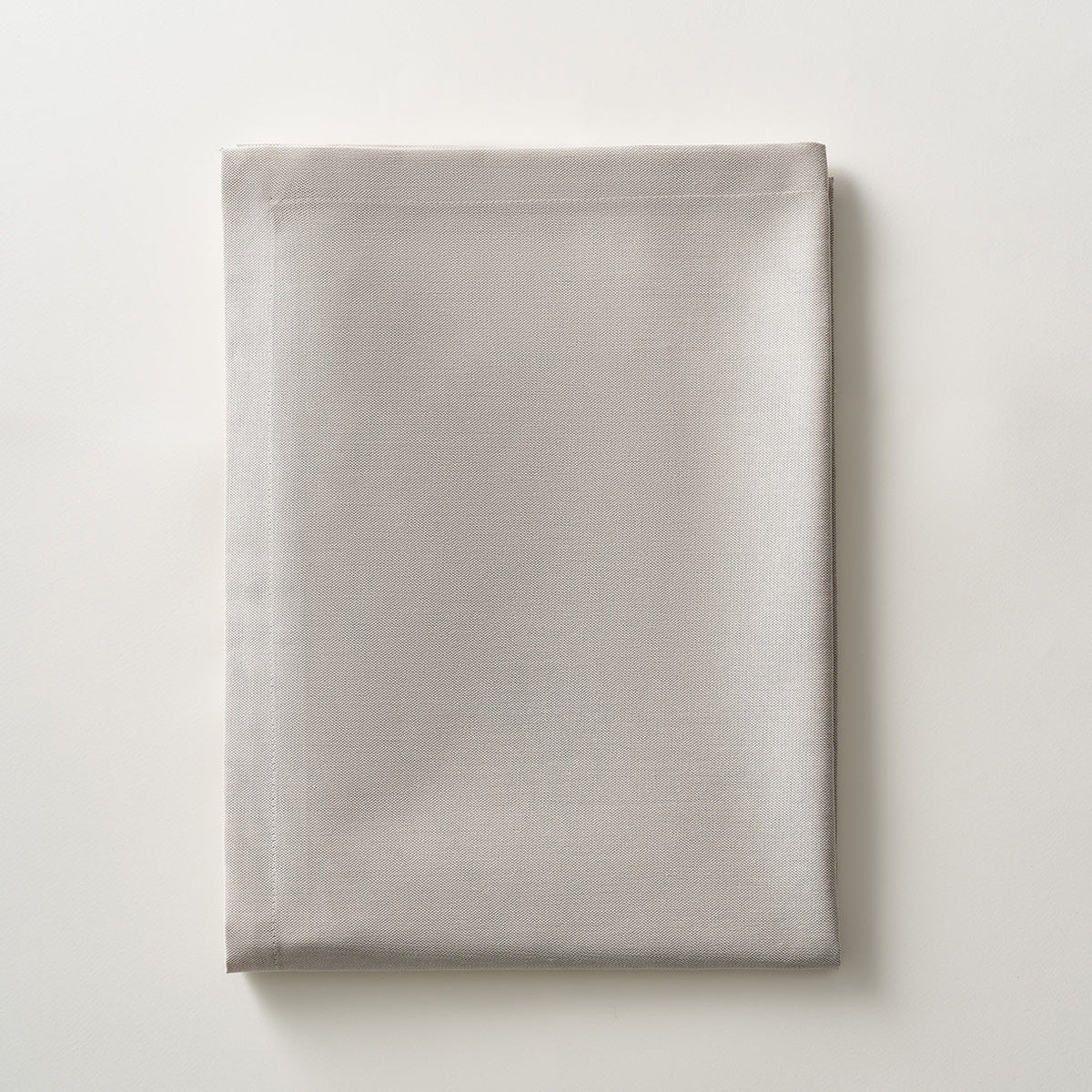 Tablecloth with Oval Corner Beige