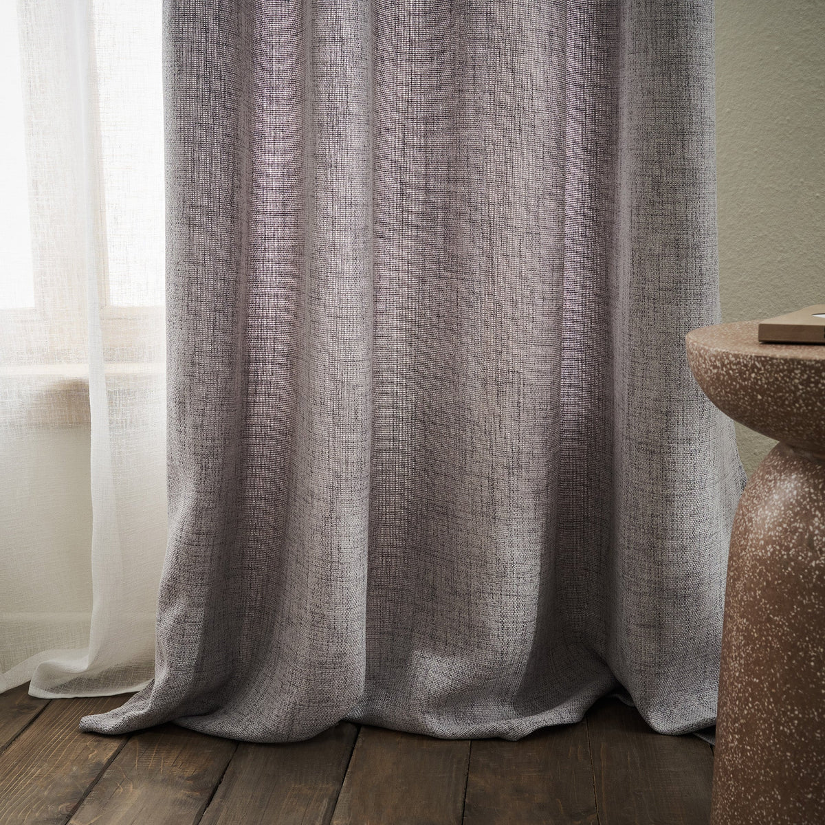 Curtain with shirring 140x295cm Magna Grey 495