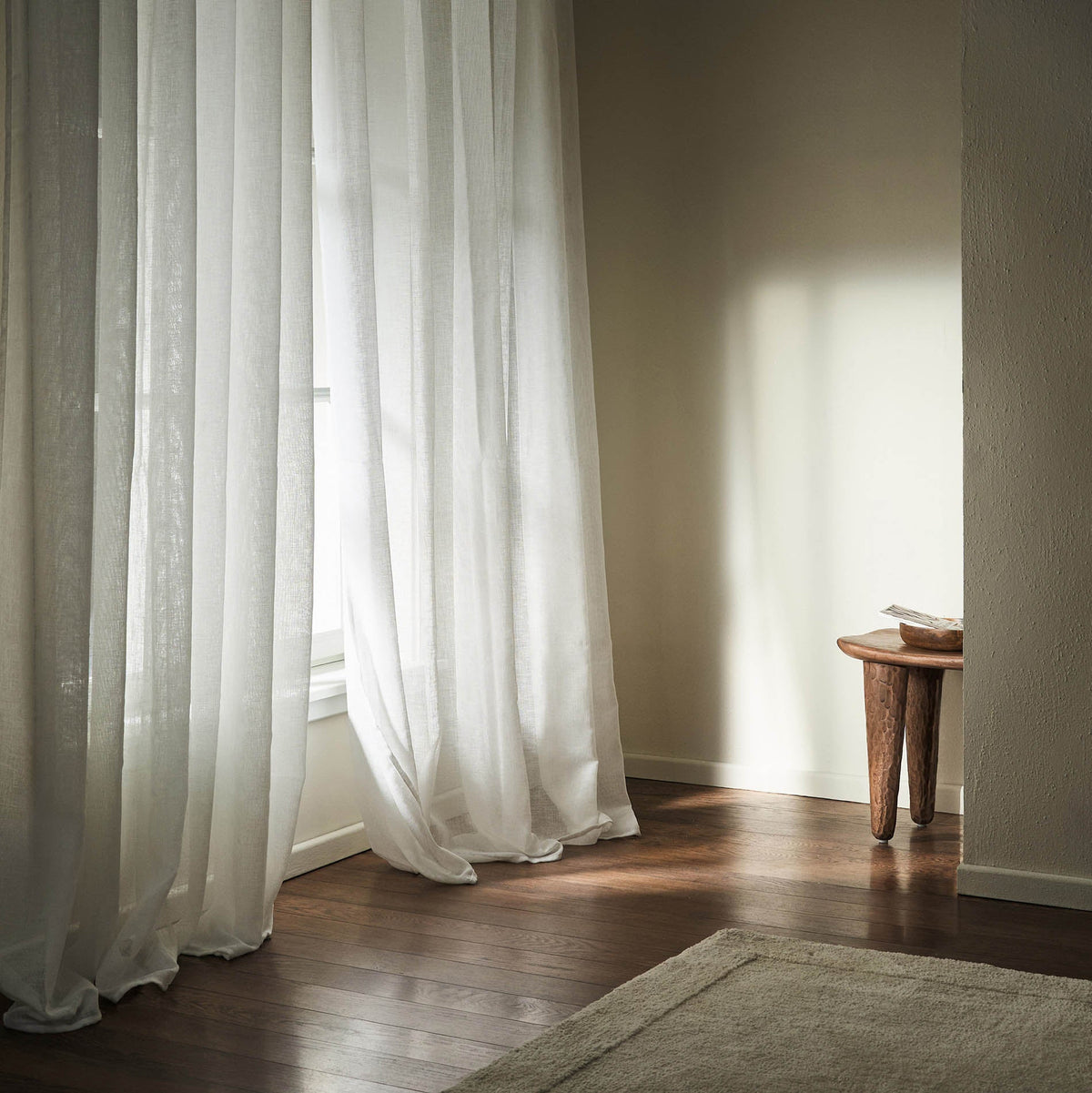 Combe Offwhite 502/05 Curtain with Ribbon