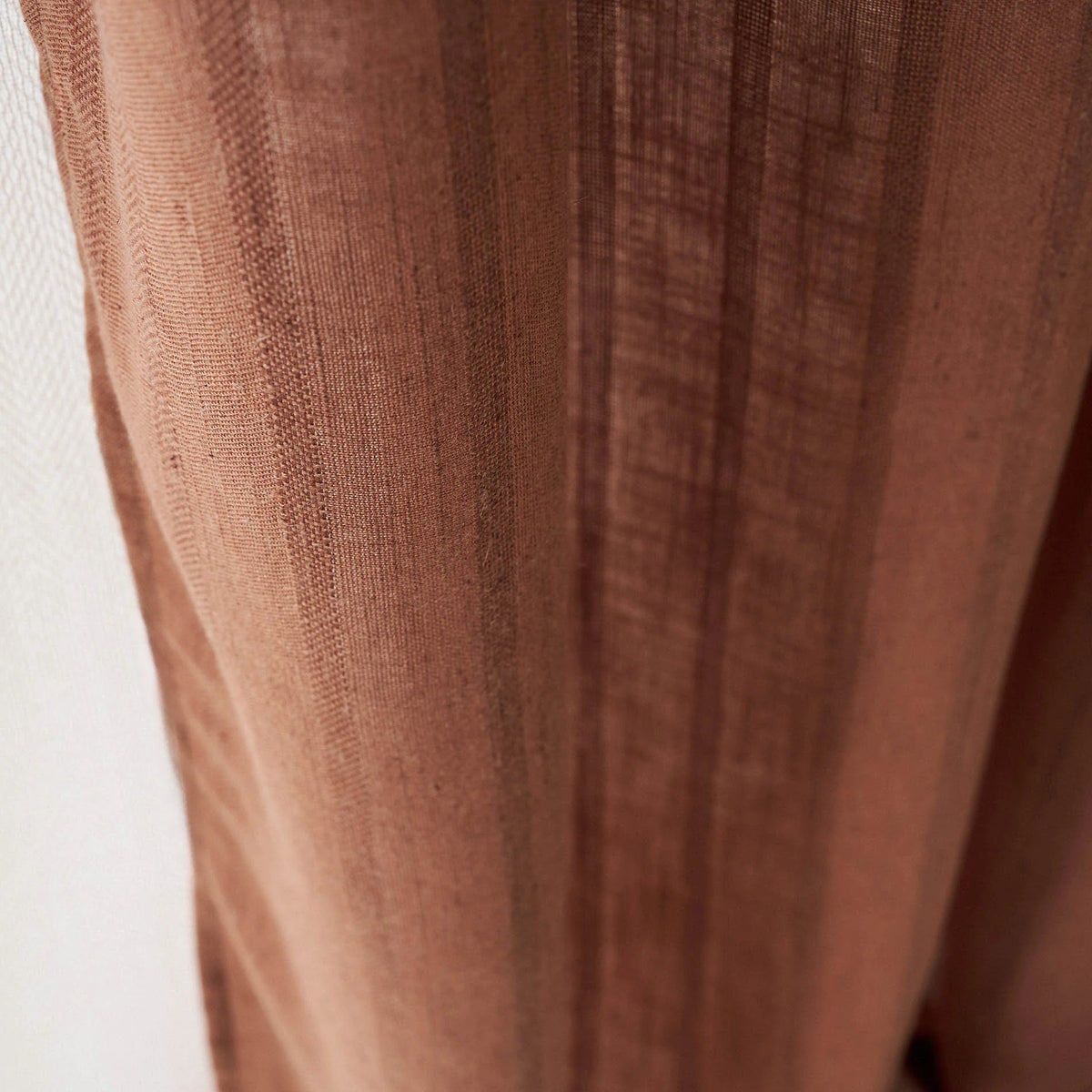 Curtain with studs 140x280cm Nysera Rust 705