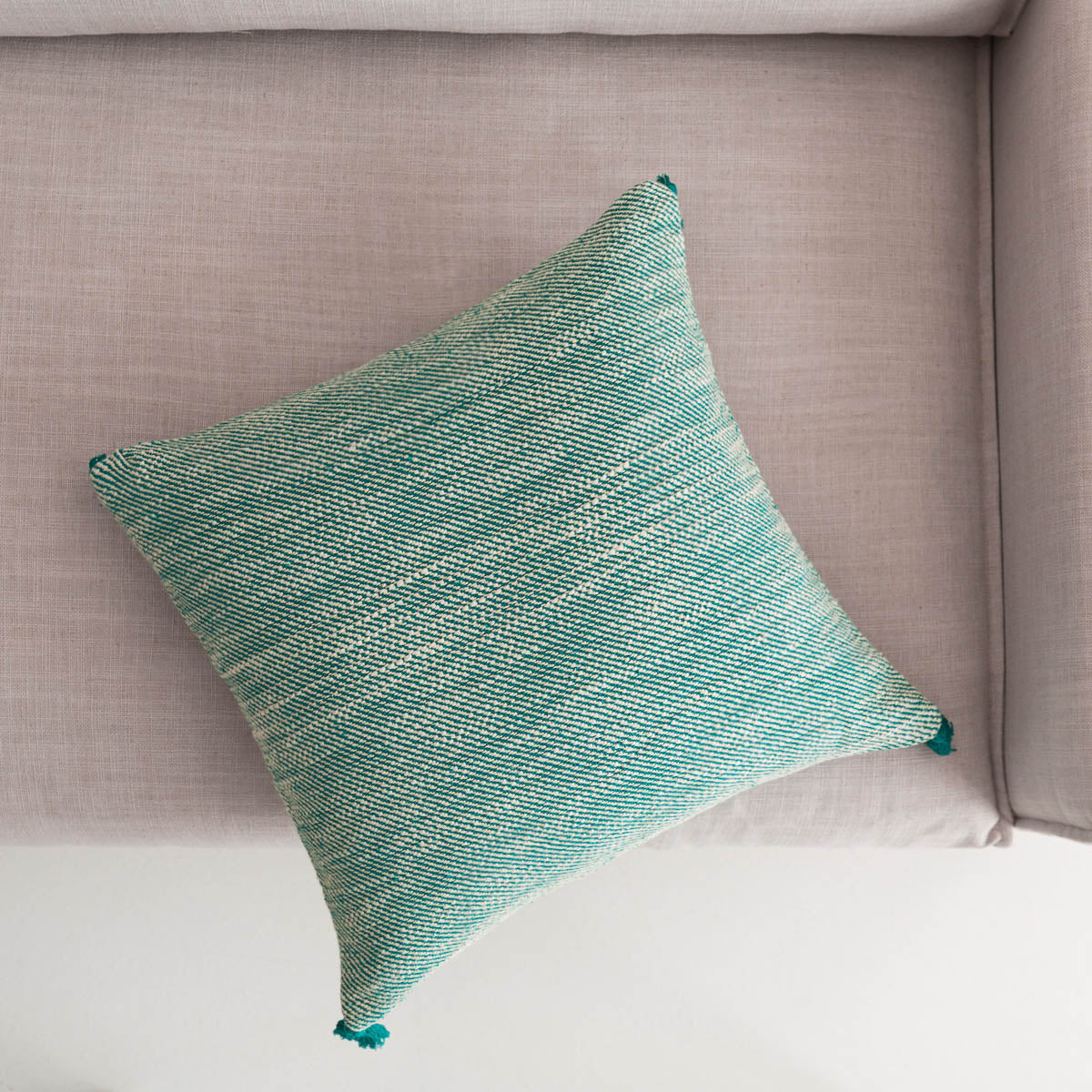 Pillowcase 43x43cm Dreadlocks Petrol 504