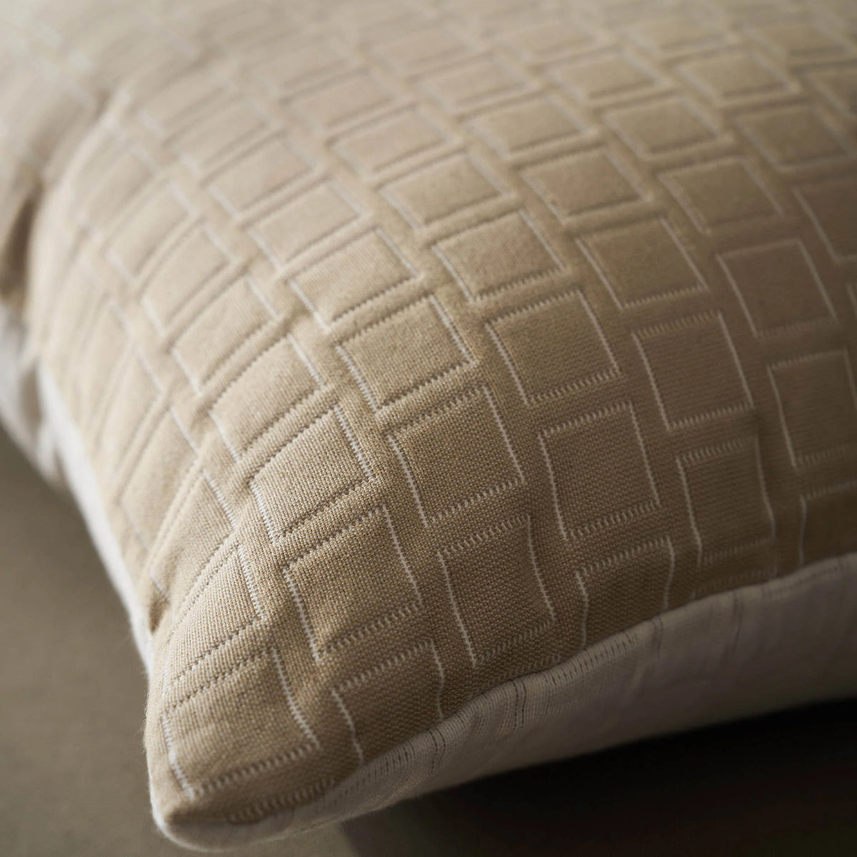 Μαξιλαροθήκη 50x50cm Solenne Almond Beige 591/06