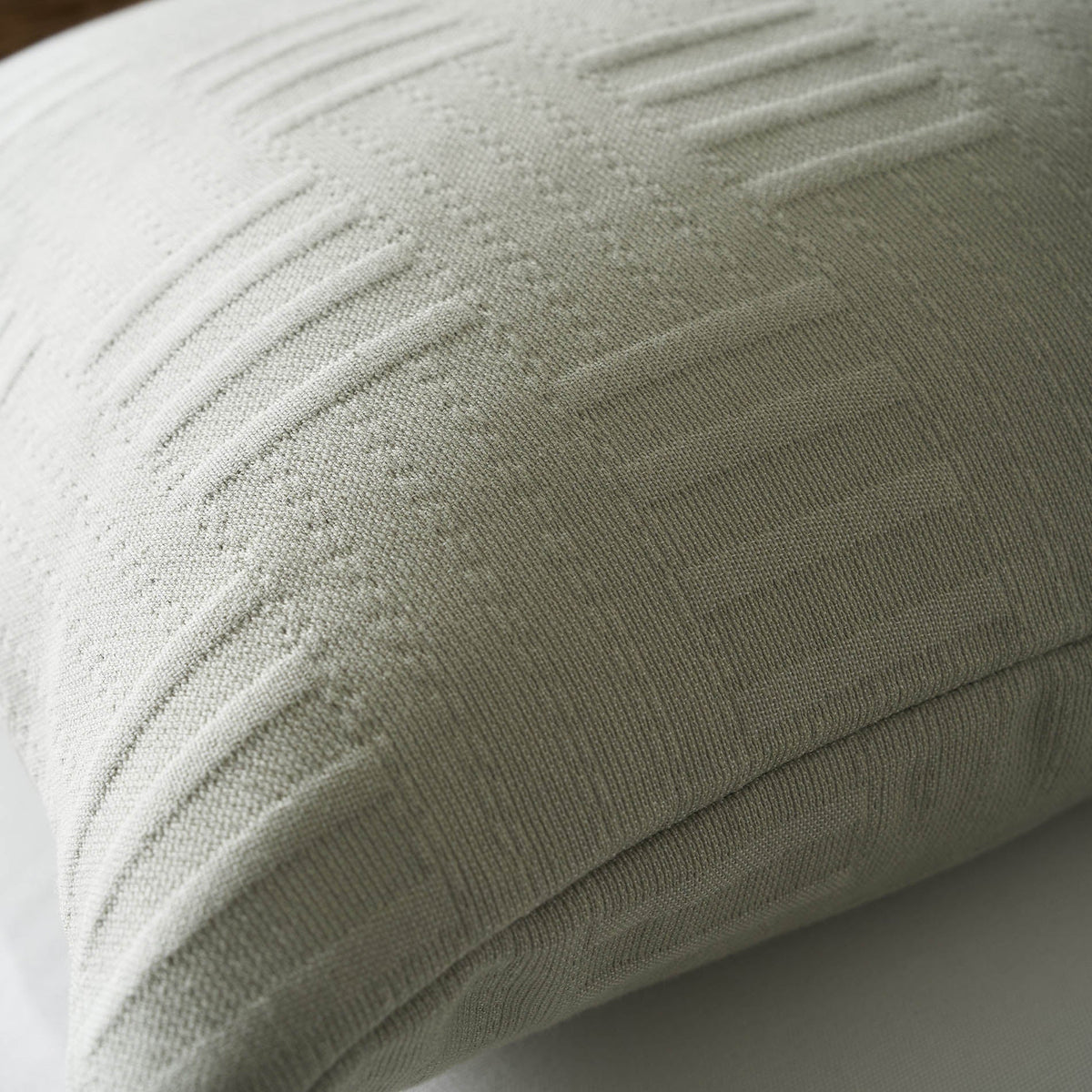 Μαξιλαροθήκη 50x50cm Calyra Smoke Green 654/07