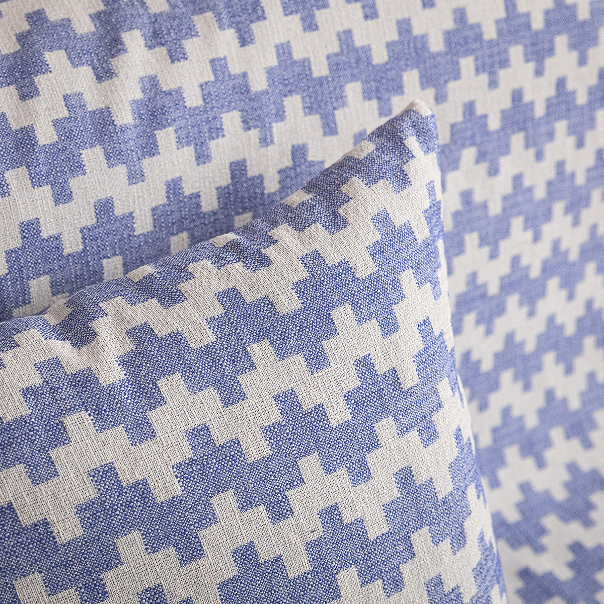 Three-seater Throw 180X310cm Summer waves Marine Blue 466/ 09
