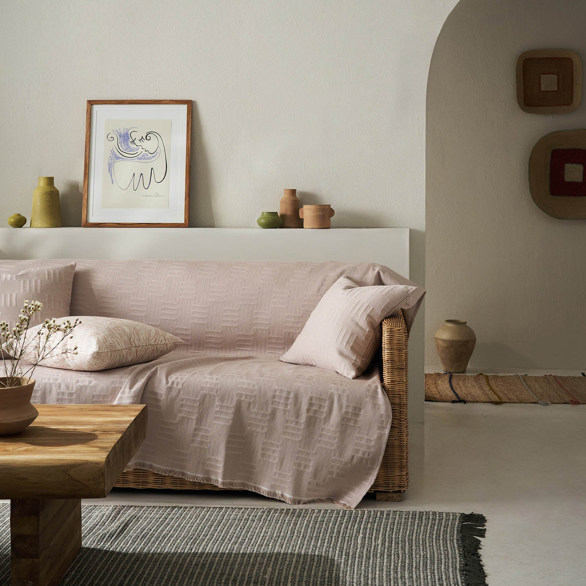 Ριχτάρι Calyra Warm Beige 654/21